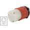 Ac Works Locking Connector, L7-20R, 20 A, 277V AC, Single Phase, Orange ASL720R - alternate 3